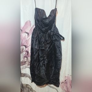 TD4 brand bustier style dress black size 3/4